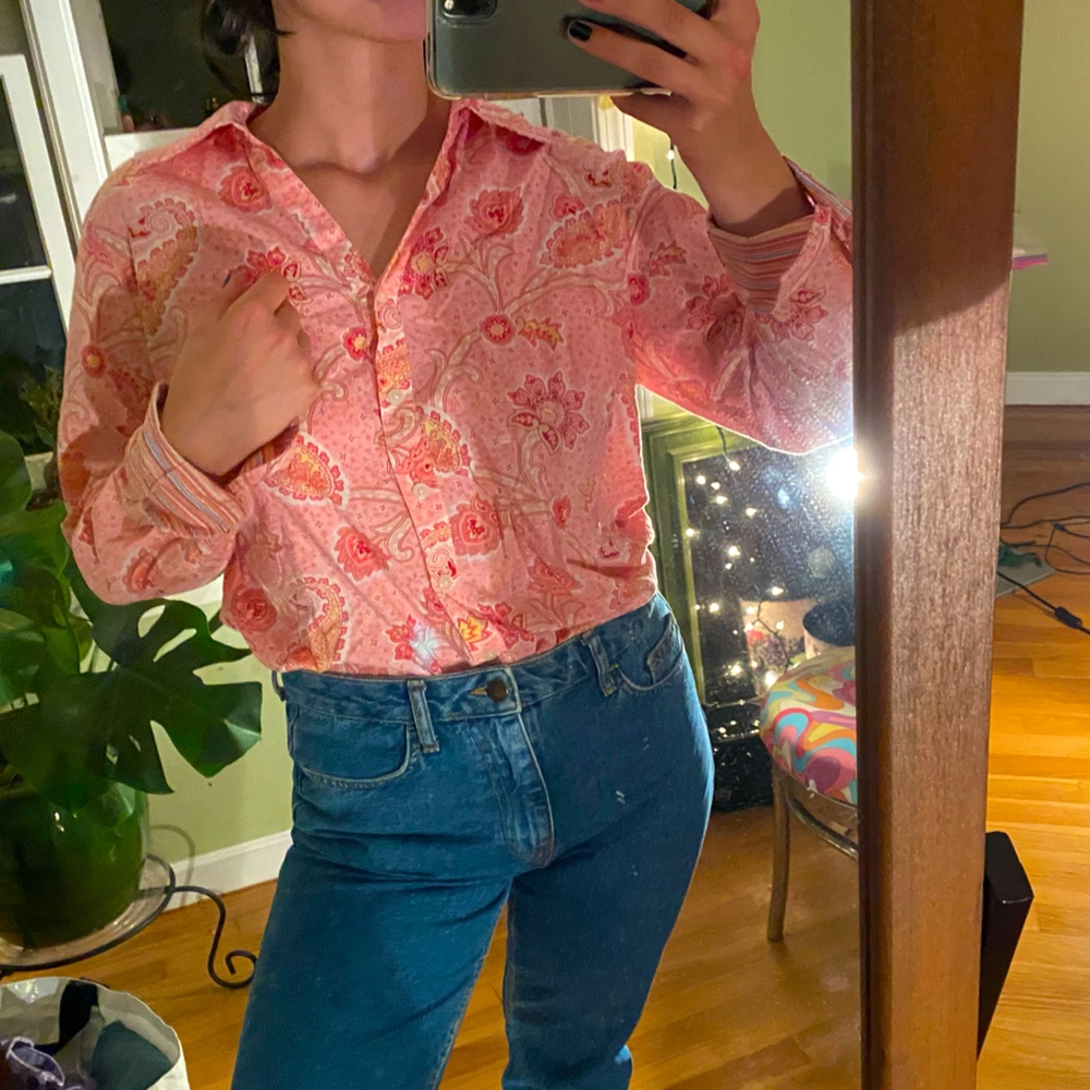 Vintage paisley top
